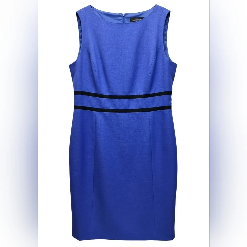 EVAN-PICONE ROYAL BLUE SHEATH DRESS SZ 16